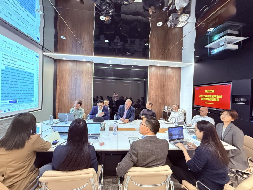 西门子能源氢能团队到访麦哲中国 双方深入交流中国氢能产业战略议题